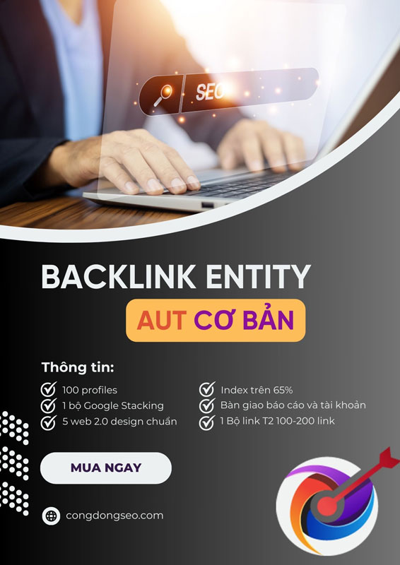 Backlink Entity Author Cơ Bản